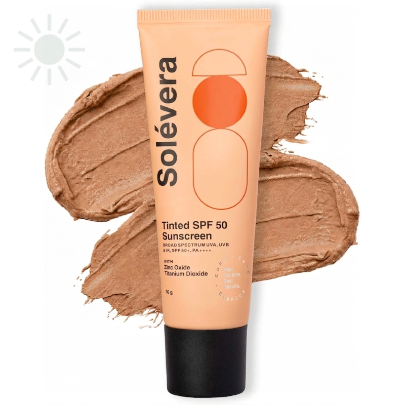 Tinted Mineral Sunscreen SPF 50 PA+ — Matte Finish Broad Spectrum
